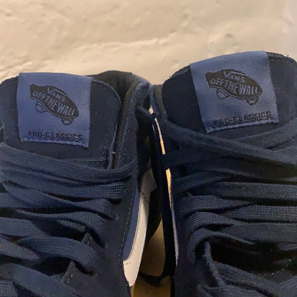 Vans Ultra Cush PRO blue and tan size 6.5 men’s shoe - Picture 6 of 6